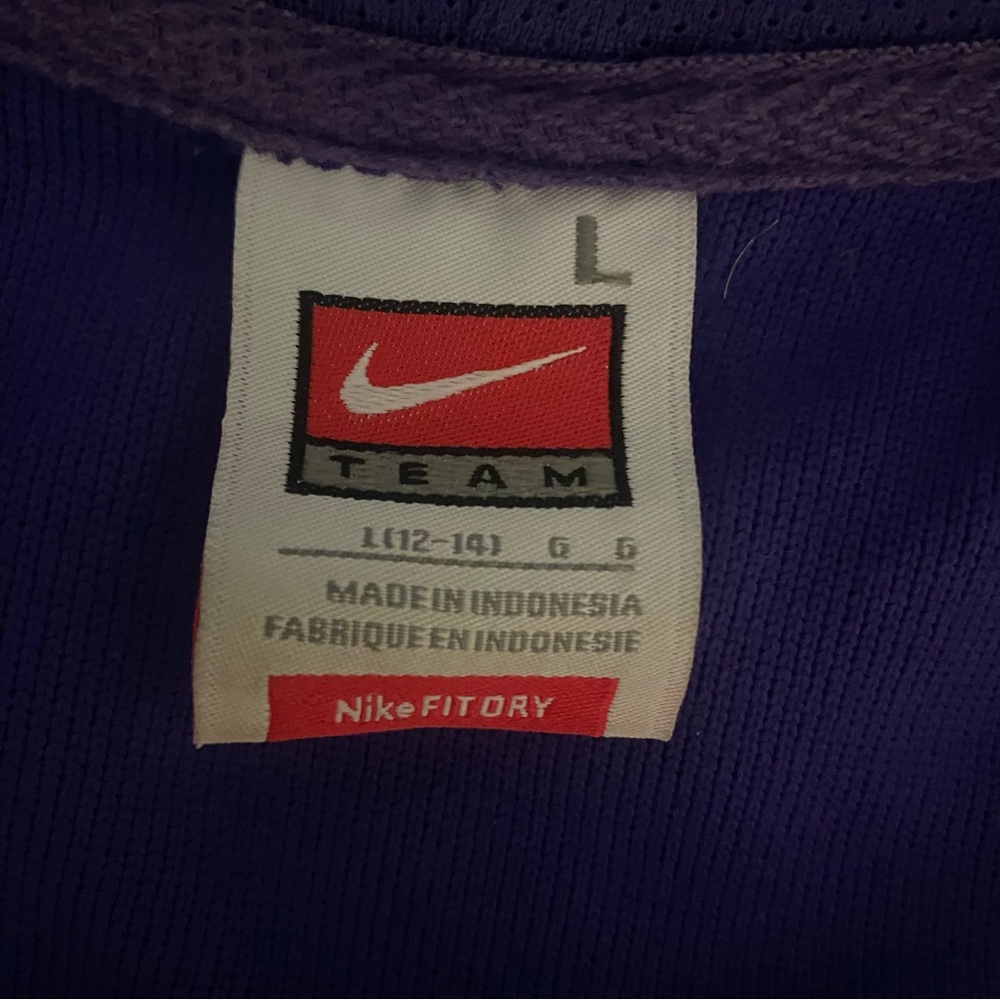 Nike Team Purple Hoodie GUC L (14-16) - Picture 3 of 8